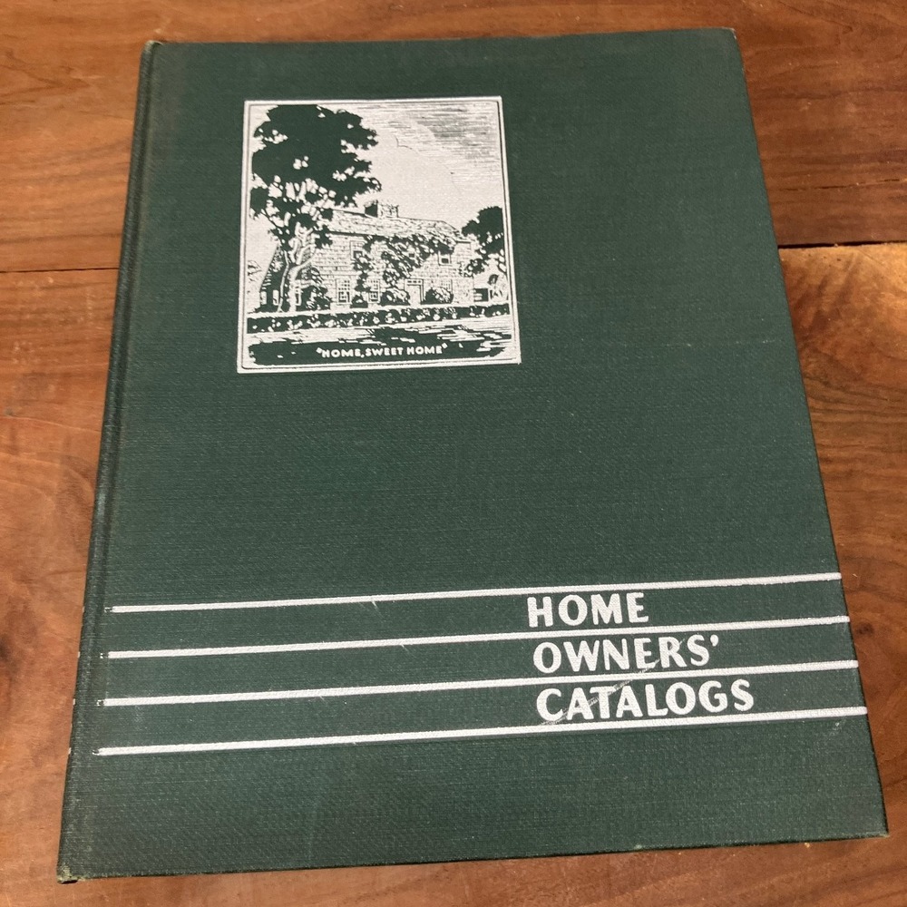Home Owners' Catalogs 1936 F.W. Dodge Corp Vintage Building Materials Guide